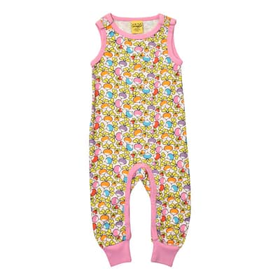 Home to rainbow bright organic ethical children's clothes 2 DUNS Sweden dungarees jumbled radish