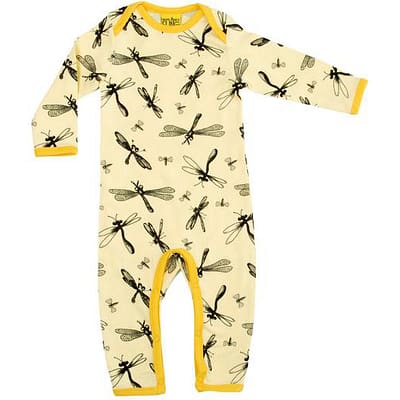 More than a fling dragonfly print by DUNS Sweden - organic cotton baby