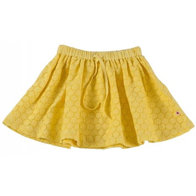 Piccalilly organic cotton yellow buttercup skirt