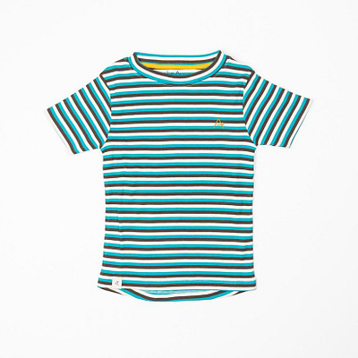 Alba of Denmark Algiers blue stripes Bell t-shirt