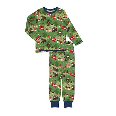 Maxomorra forest christmas pyjamas