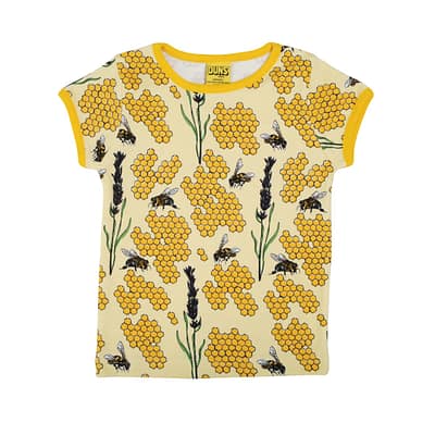 DUNS Sweden yellow bee t-shirt