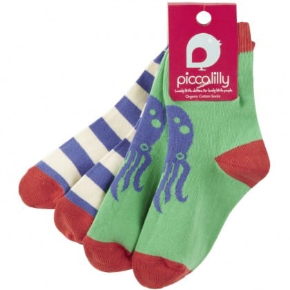 Anchor and octopus socks from Piccallilly