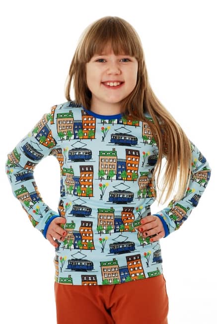 DUNS Sweden Gothenburg organic long sleeve top (Age 7-8) - Image 2
