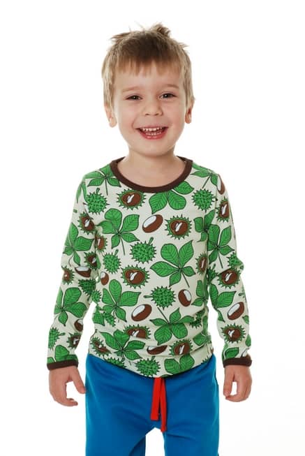 DUNS Sweden Chestnuts organic long sleeve top (Age 9-10) - Image 5