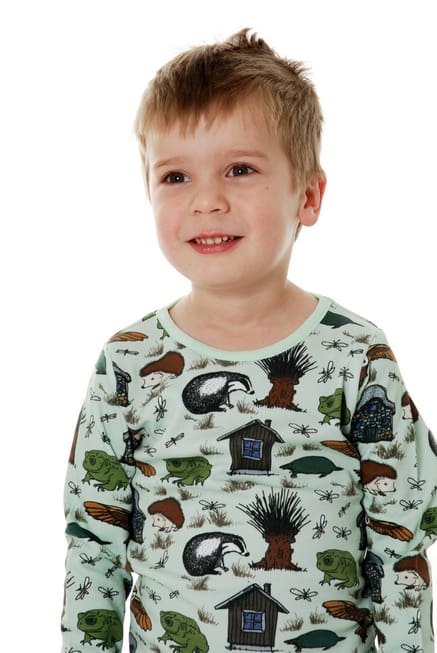 DUNS Sweden Wind in the Willows organic long sleeve top - Image 2