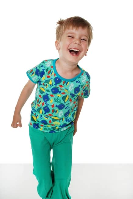 DUNS Sweden fish print organic cotton t-shirt (2-3 years) - Image 4