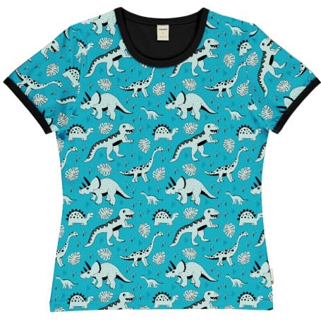 Adult dino organic cotton short sleeve t-shirt - Meyadey (Small)