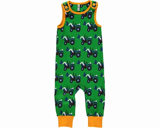 Tractor dungarees by Maxomorra
