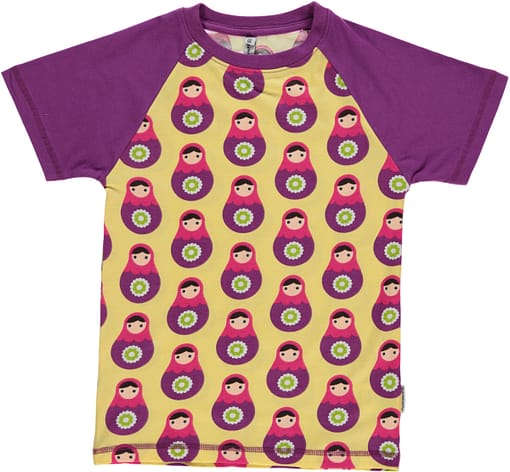 Organic cotton Babushka t-shirt by Maxomorra