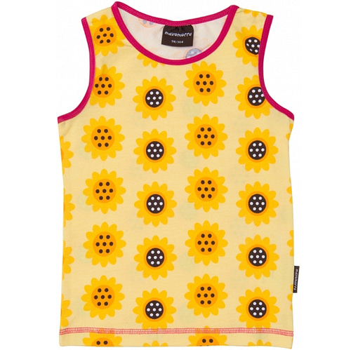 Maxomorra sunflower vest top