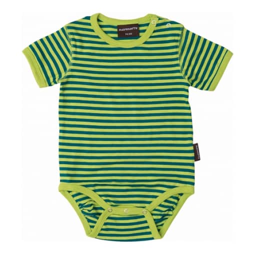Bright unisex baby vests - green by Maxamoro