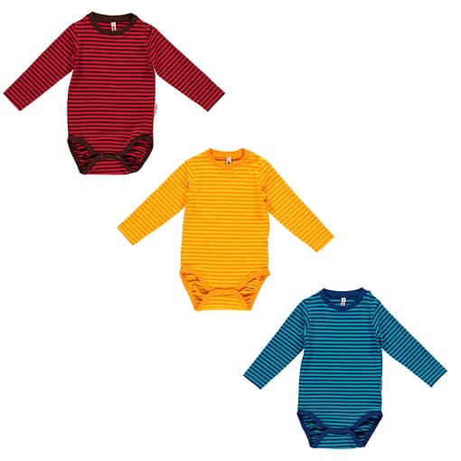 Unisex bright stripes Maxomorra 2016 turquoise orange red