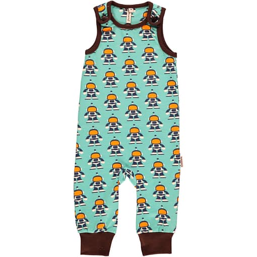 Astronauts playsuit by Maxomorra in organic cotton