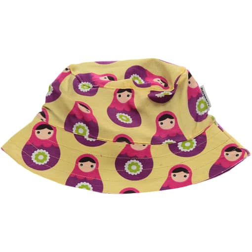 Maxomorra Babushka sun hat in organic cotton