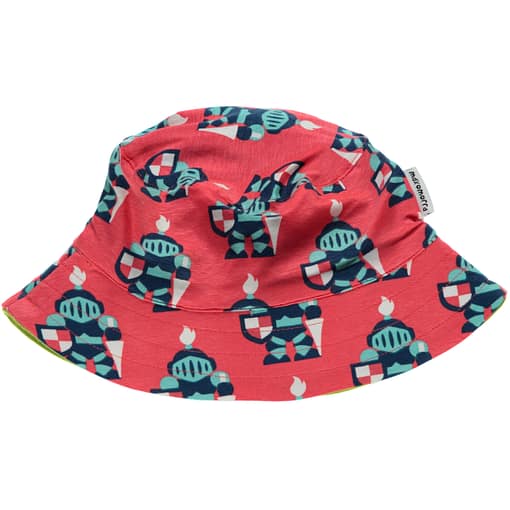 Maxomorra knights sun hat in organic cotton