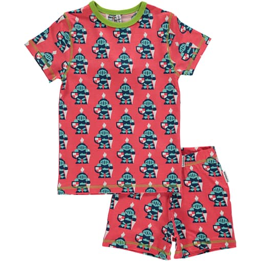 Knights organic cotton summer pyjamas by Maxomorra