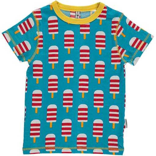 Ice cream t-shirt in organic cotton by Maxomorra