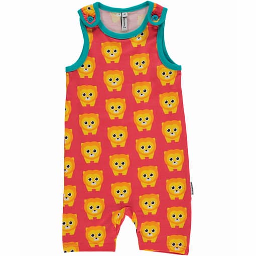 Maxomorra lion print summer dungarees i
