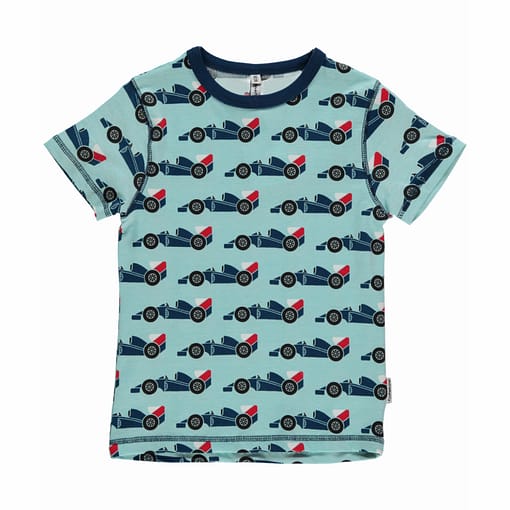 Racing car t-shirt by Maxomorra in organic cotton