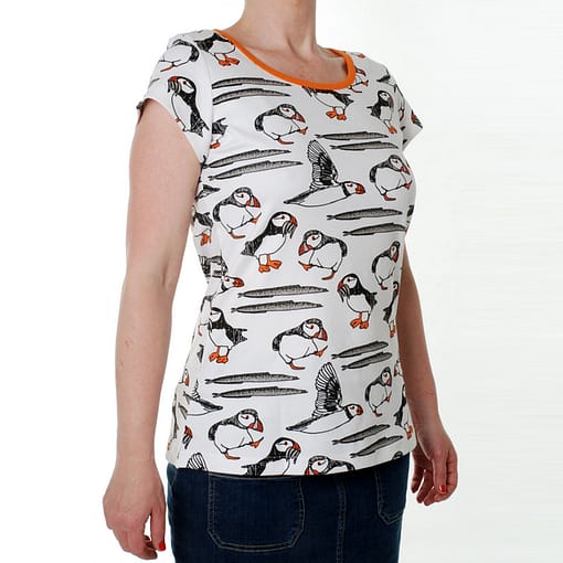 DUNS puffins in Mummy sizes t-shirt