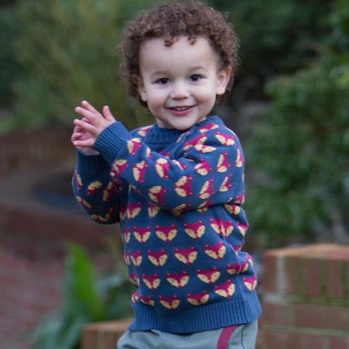 Foxy jumper in organic cotton by Kite (3-6m) - Image 2