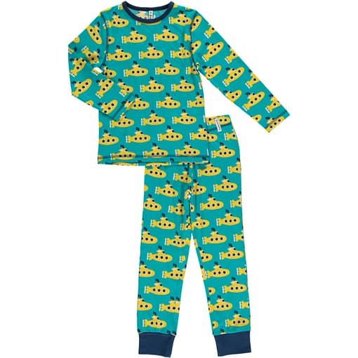Yellow Submarine print pyjamas by Maxomorra