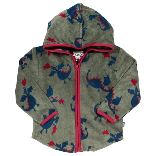 Kite recycled fleece - dragons