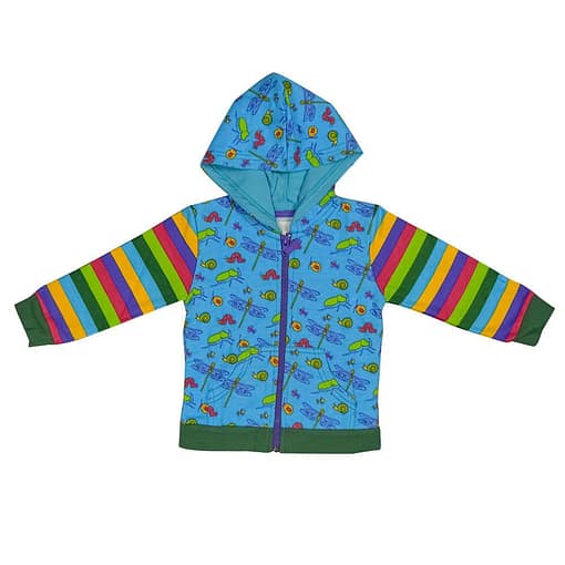 Gecko organic cotton Mini Beast adventure hoody