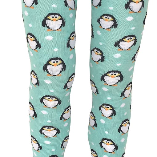Slugs and Snails Chill organic cotton unisex penguin tights