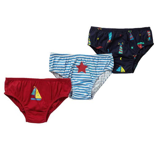 Piccalilly ~ Boys organic sailing pants - 3 pack