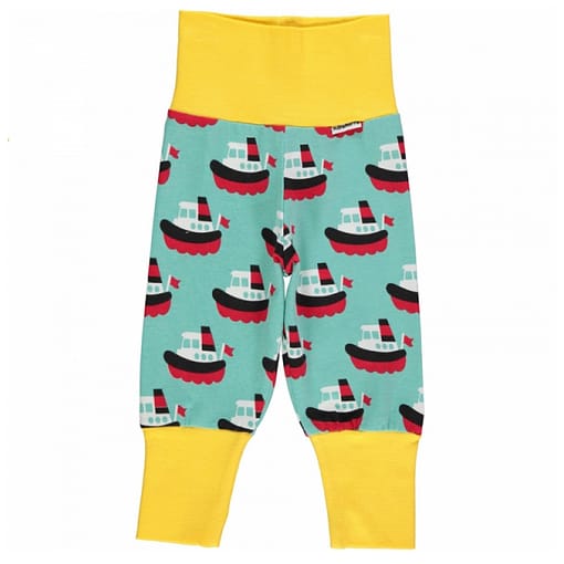 Boats organic cotton baggy rib trousers from Maxomorra