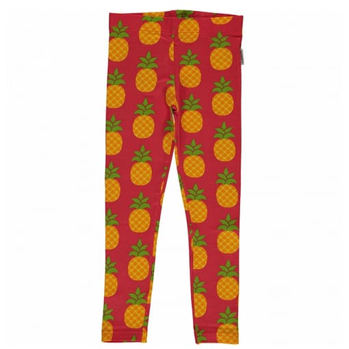 Pineapple organic cotton leggings from Maxomorra