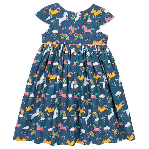 Unicorn party dress in organic cotton by Kite - Image 4