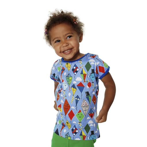 DUNS Sweden Kite organic cotton dungarees (74cm 6-9 months) - Image 2