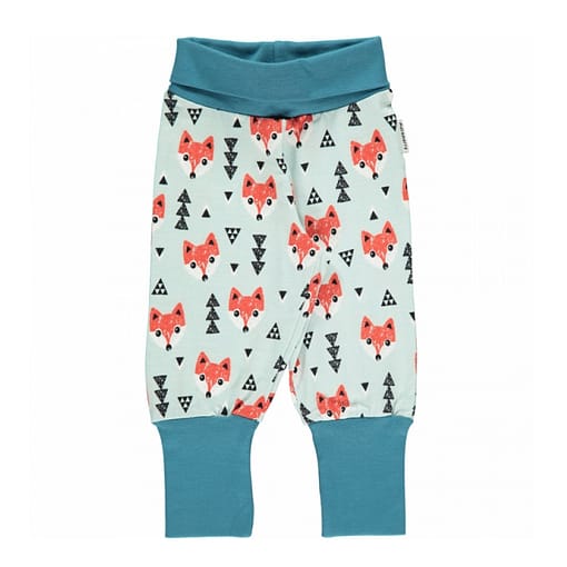 Foxes "plus" organic cotton baggy rib trousers from Maxomorra