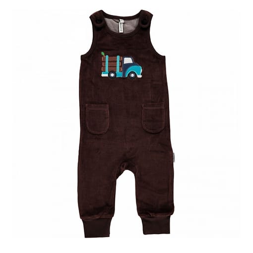 Log truck print long sleeve top by Maxomorra in organic cotton (Age 4-6 110-116) - Image 3