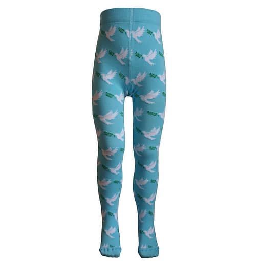Slugs and Snails organic cotton dove of peace tights - Image 3