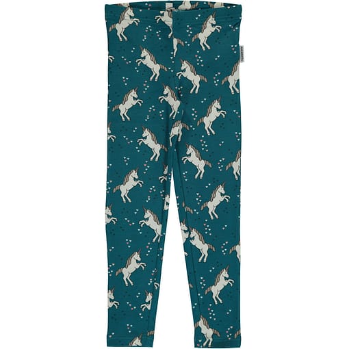 Unicorn dreams organic cotton leggings from Maxomorra (Age 6-8 122-128cm)