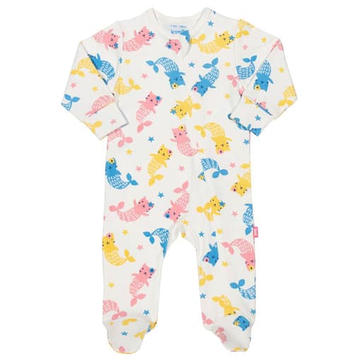 Mercat sleepsuit with zip in organic cotton by Kite  