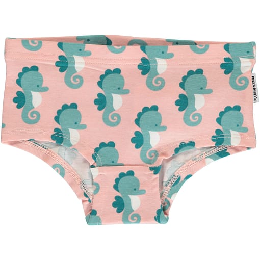 Maxomorra organic cotton hipster knickers | Ruby rowanberry | Chestnut leaf | Busy squirrel - Image 6