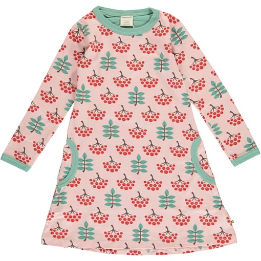 Ruby Rowanberry organic long sleeve cotton dress ~ Maxomorra