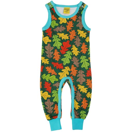 DUNS Sweden oak organic cotton dungarees (92cm 18-24m)