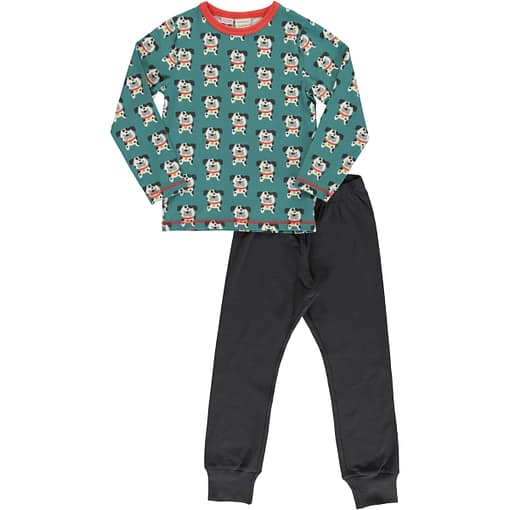 Dalmation buddy organic cotton pyjamas by Maxomorra