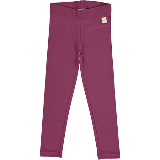 Maxomorra poppy red leggings