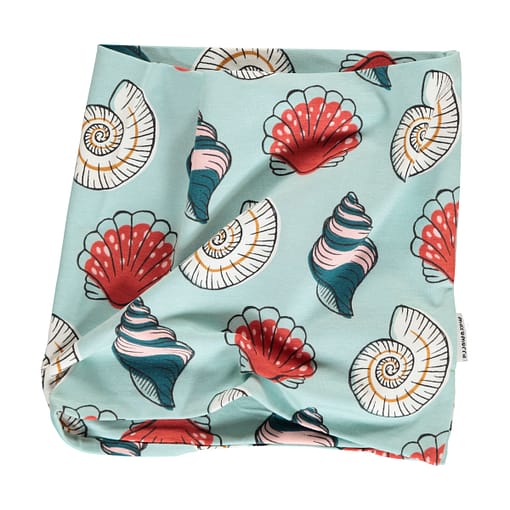 Organic cotton seashell tube scarf Maxomorra