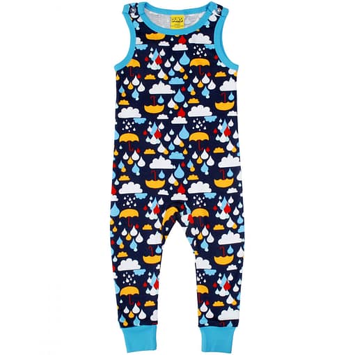 DUNS Sweden Rainy day organic cotton dungarees