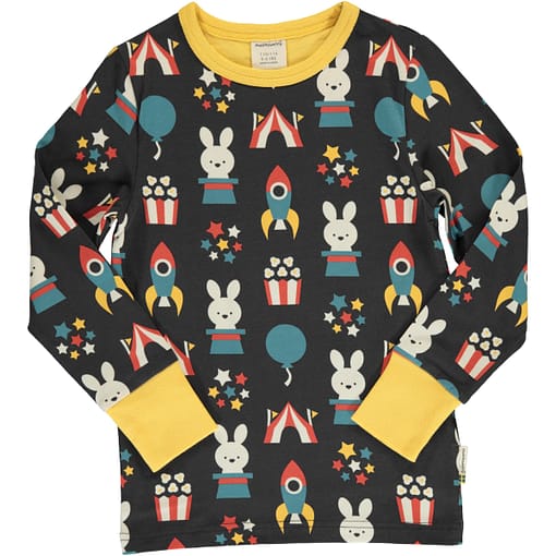 Fun Park organic cotton long sleeve top - Maxomorra