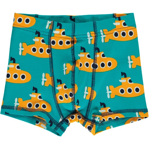 Maxomorra organic cotton boxers | Mushroom (86/92 18-24m) - Image 5