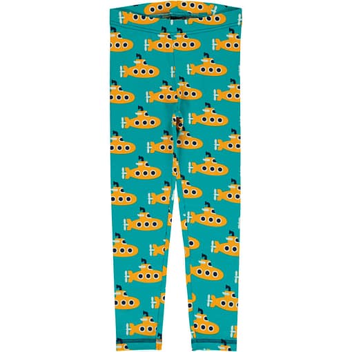 Maxomorra submarine leggings in organic cotton (134-140cm age 9-10)